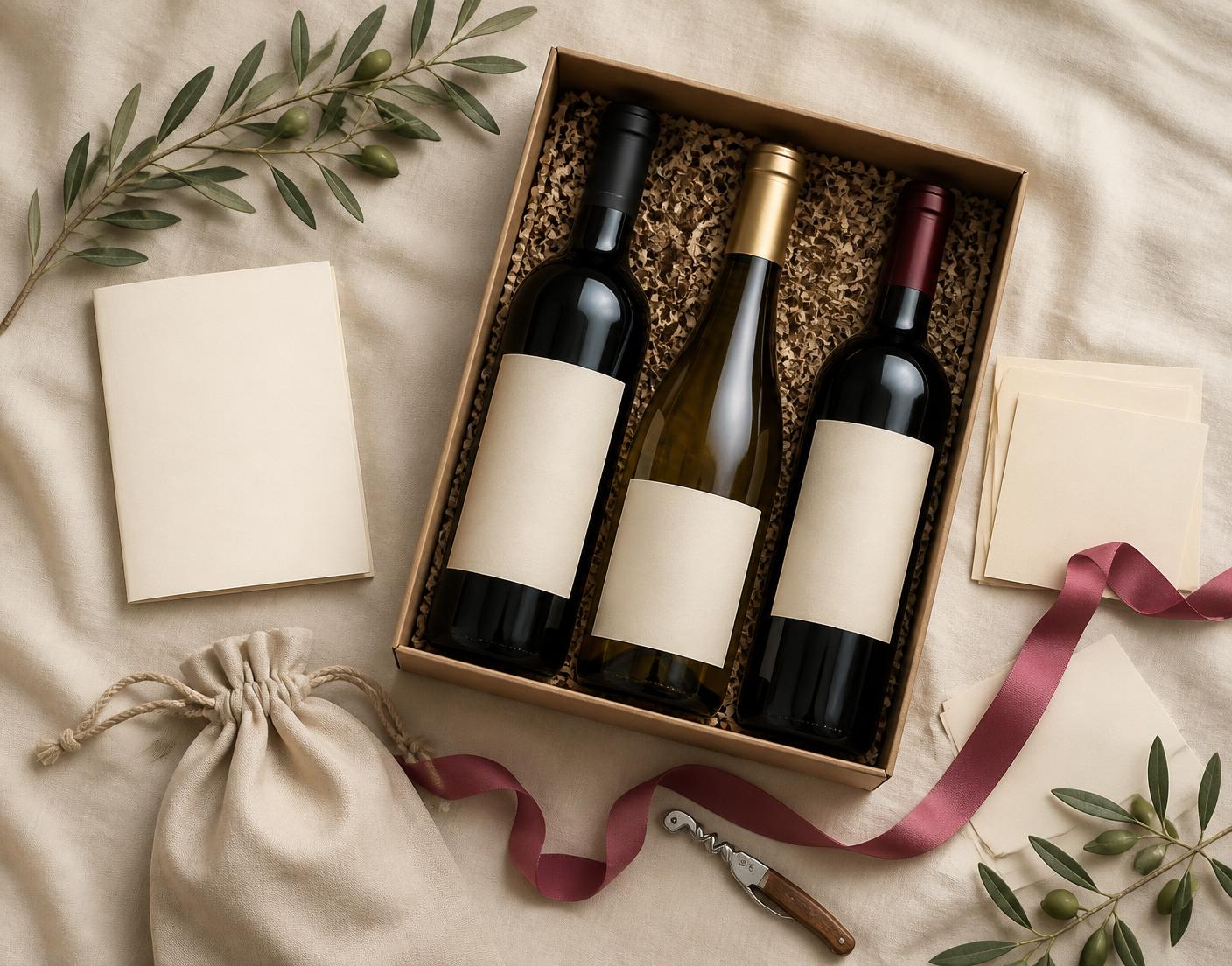 The Pour Abroad monthly escape box with three bottles and its printed field guide